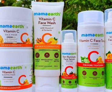 Morning skincare routine | #VocalForLocal | mamaearth vitamin c | RARA |