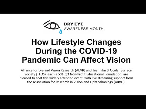 How Lifestyle Changes During the COVID-19 Pandemic Can Affect Vision