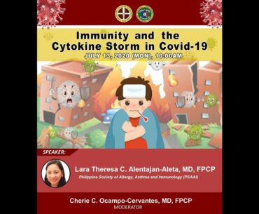 Webinar: Immunity and The Cytokine Storm in COVID 19 - July 13, 2020