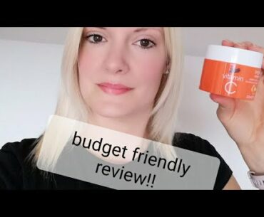 Boots Vitamin C brightening overnight cream review!!