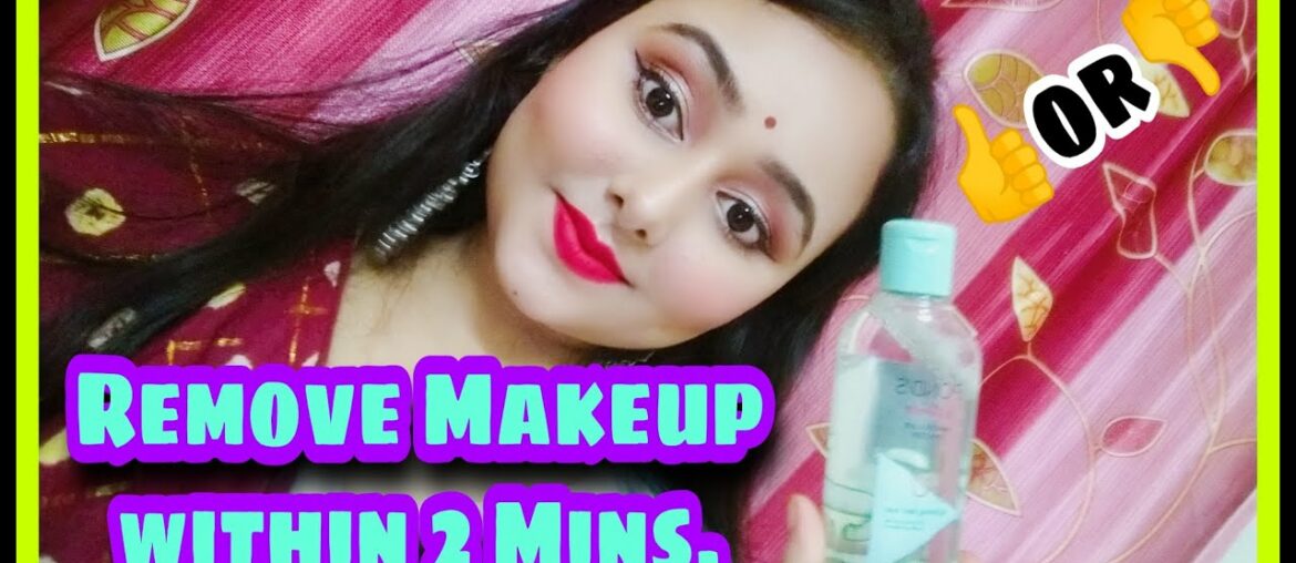 Makeup Removing Micellar Water || Ponds Vitamin Micellar Water 100% True Review