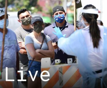 Coronavirus Updates: Florida Reports Over 12,000 New Covid-19 Cases Monday; Trump Aides Target Fauci