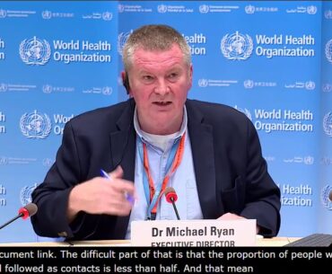 Media briefing on COVID-19