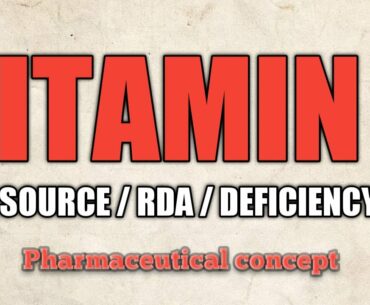 VITAMIN A - Bio chemical functions, Metabolism,RDA & Deficiency