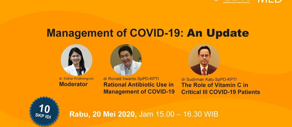 KalbeMed - Webinar "Management COVID-19: An Update"