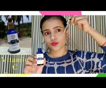 Body Cupid Vitamin C Face Serum Review l Brightening, Hydrating & Firming l Tiny Makeup update