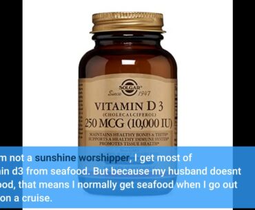 Review: Solgar Vitamin D3 (Cholecalciferol) 250 MCG (10,000 IU), 120 Softgels - Helps Maintain...