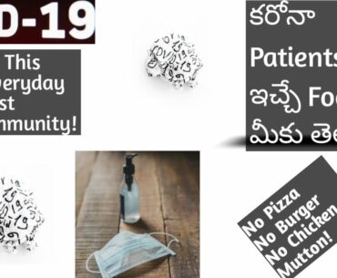 Corona Patients Diet Food ..!