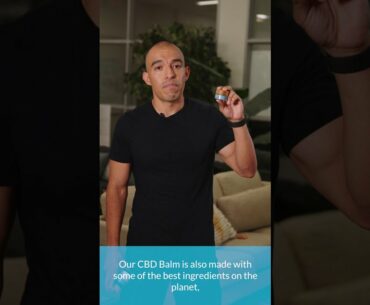 CBD Balm Helps with Sports & Workout Recovery
