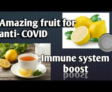 Amazing fruits for anti- COVID | Boost immune system | Lemon Benefits | Plenky Ampan