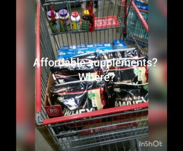 Fitness Q & A: Affordable supplements? Where?