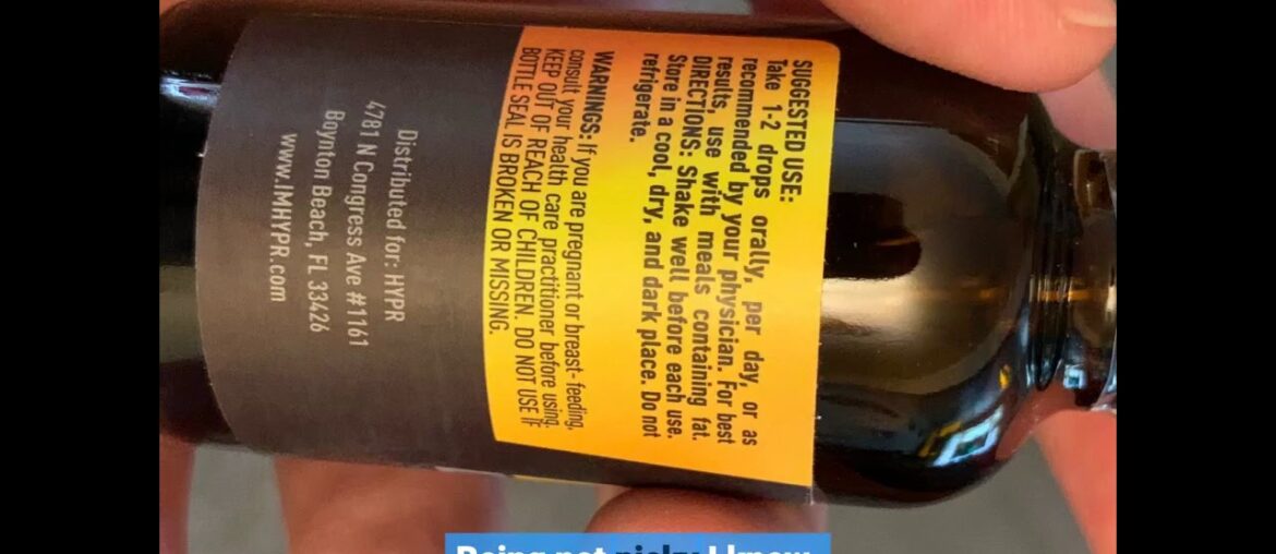 Review: HYPR D3K2 Vitamin D3 + K2 (MK-7) Liquid Drops with MCT Oil, Helps Support Strong Bones...