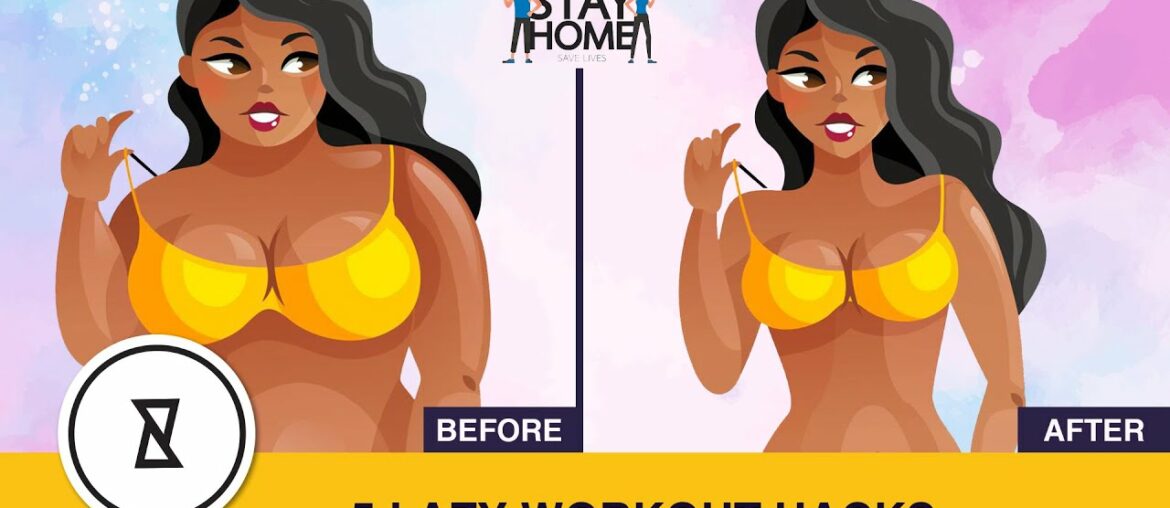 YouCurious? 5 Lazy Ways To Workout While You Are At Home | Amazing Videos For Fitness Freaks