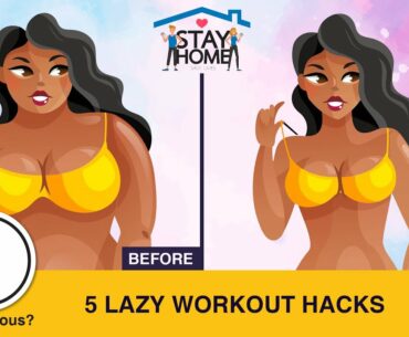 YouCurious? 5 Lazy Ways To Workout While You Are At Home | Amazing Videos For Fitness Freaks