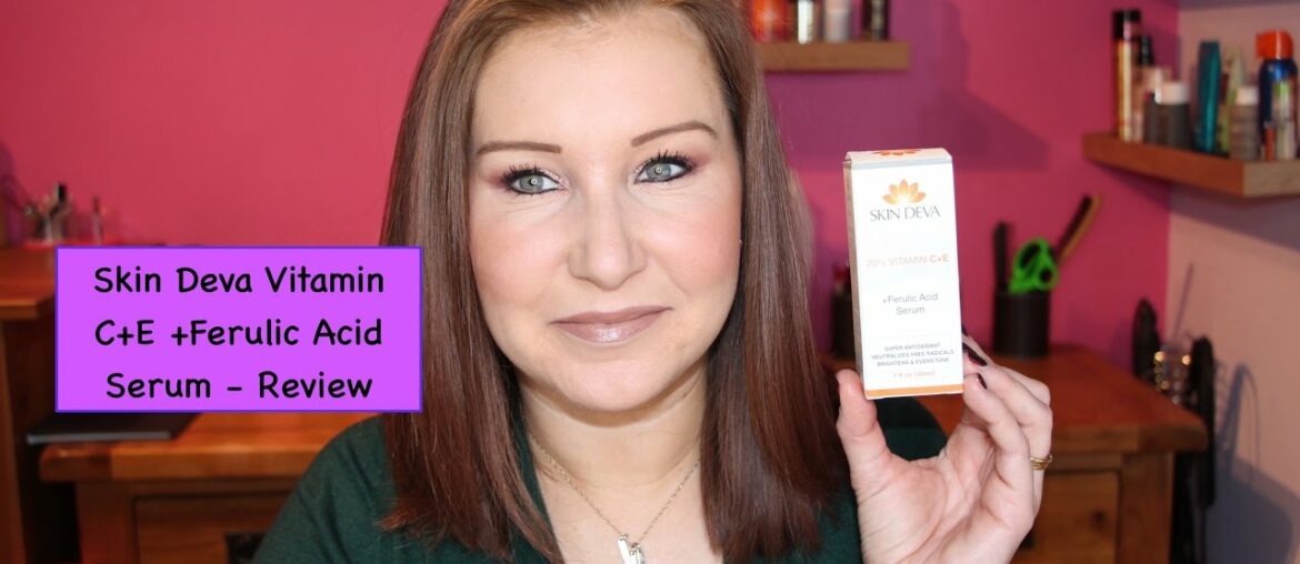 Skin Deva 20% Vitamin C & E +Ferulic Acid Serum Review AD