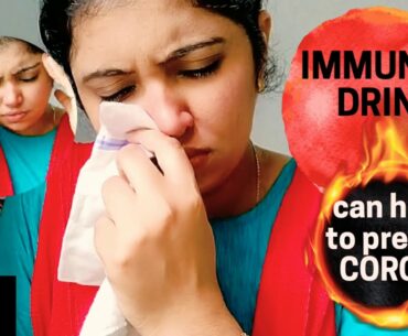 IMMUNITY DRINK |TO PREVENT |CORONA VIRUS