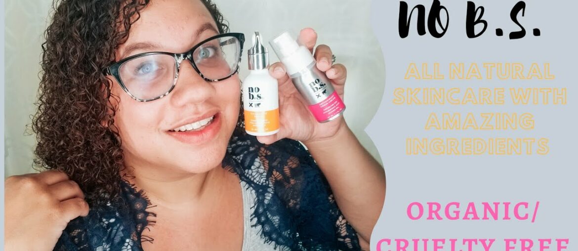 No B.S skincare review | Vitamin C + E Serum and Antioxidant CoQ10 Cream