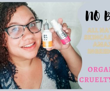 No B.S skincare review | Vitamin C + E Serum and Antioxidant CoQ10 Cream