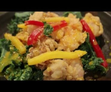 Super vitamin food with crispy DFC.