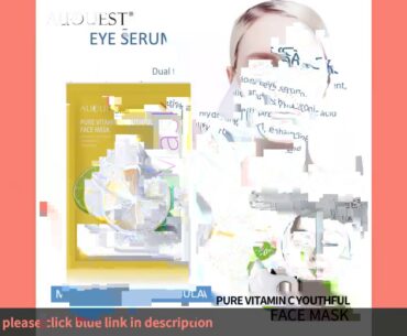 AuQuest Facial Whitening Mask Treatment Vitamin & Peitide Anti-aging E
