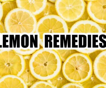 Lemon & Natural Remedies Amidst Coronavirus. Immune Booster