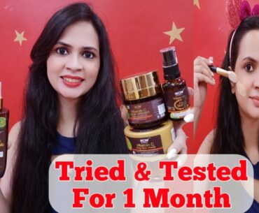 TRIED & TESTED WOW SKIN SCIENCE VITAMIN-C FULL RANGE FOR 1 MONTH #wowskinscience #skincare
