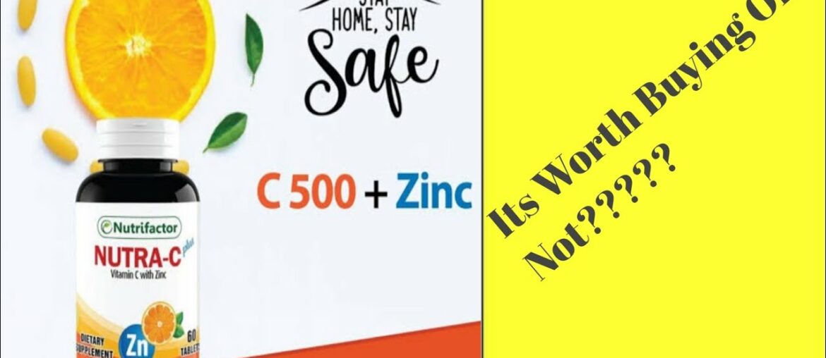 Nutrifector Vitamin C With Zinc Honest Review...Its A Dietary supplement..
