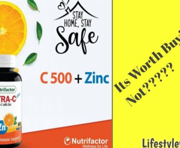 Nutrifector Vitamin C With Zinc Honest Review...Its A Dietary supplement..