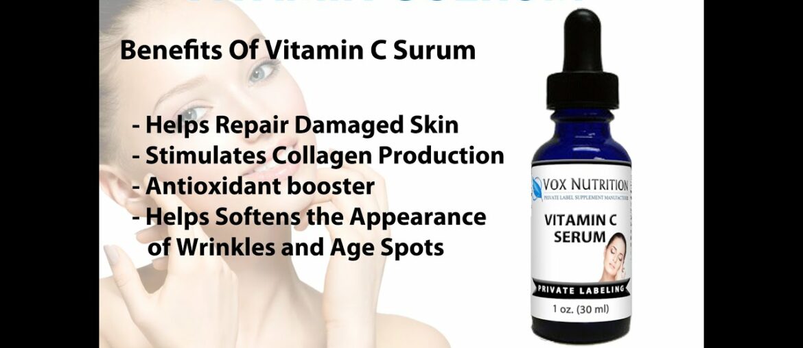 Private Label supplements Vitamin C Serum