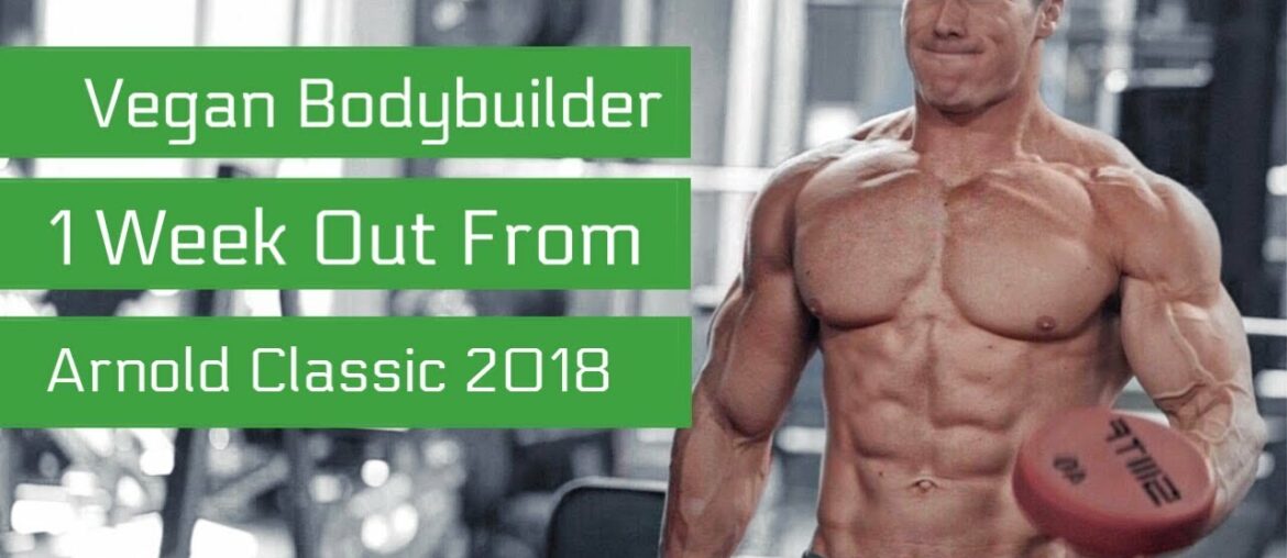 How I Eat/Train 1 Week Out | Chest Workout | Nimai Delgado Vegan IFBB Pro