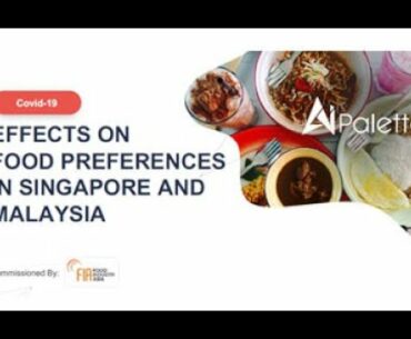 COVID 19  Effects on Food Preferences in Singapore and Malaysia
