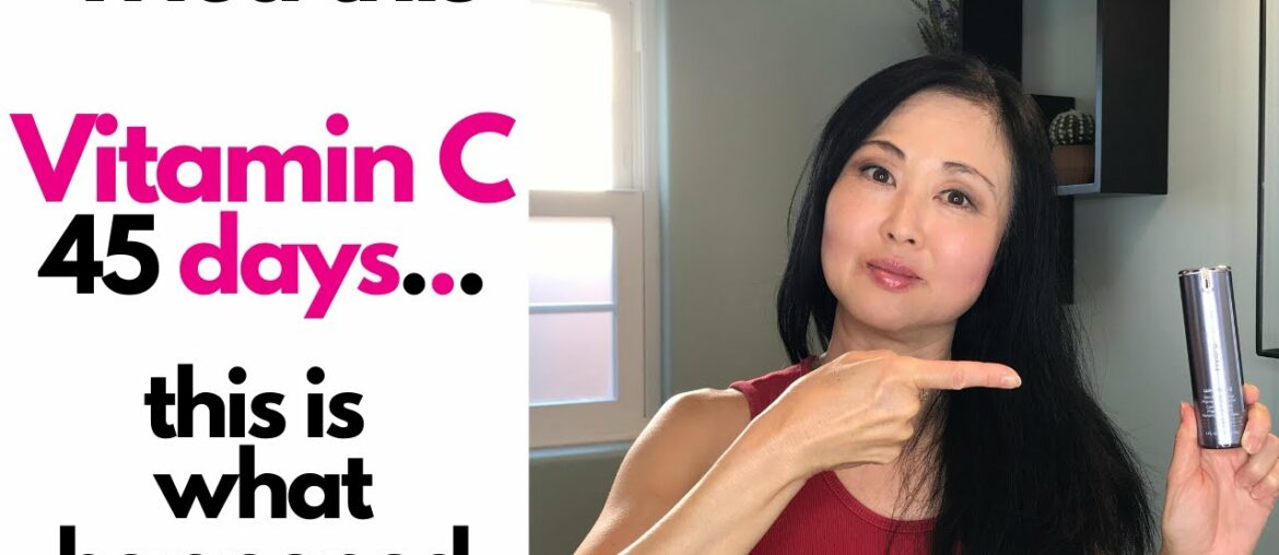 Vitamin C Serum for Face before and after