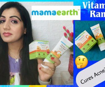 *NEW* Mamaearth Vitamin C Face Wash, Vitamin C Face Cream & Vitamin C Face Mask|| HONEST EXPERIENCE