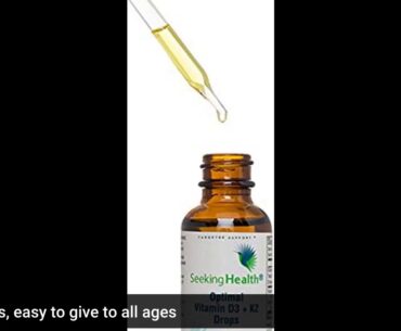 Keep your good health - order your supplements now. Seeking Health  Optimal Vitamin D3 + K2 Dr...