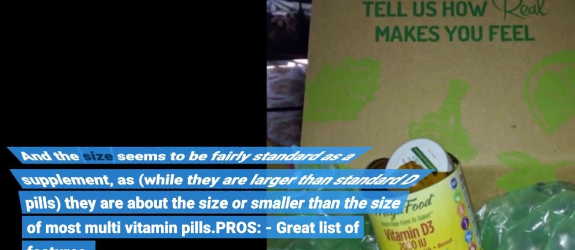 Keep your good health - order your supplements now. MegaFood, Vitamin D3 2000 IU, Immune and Bo...