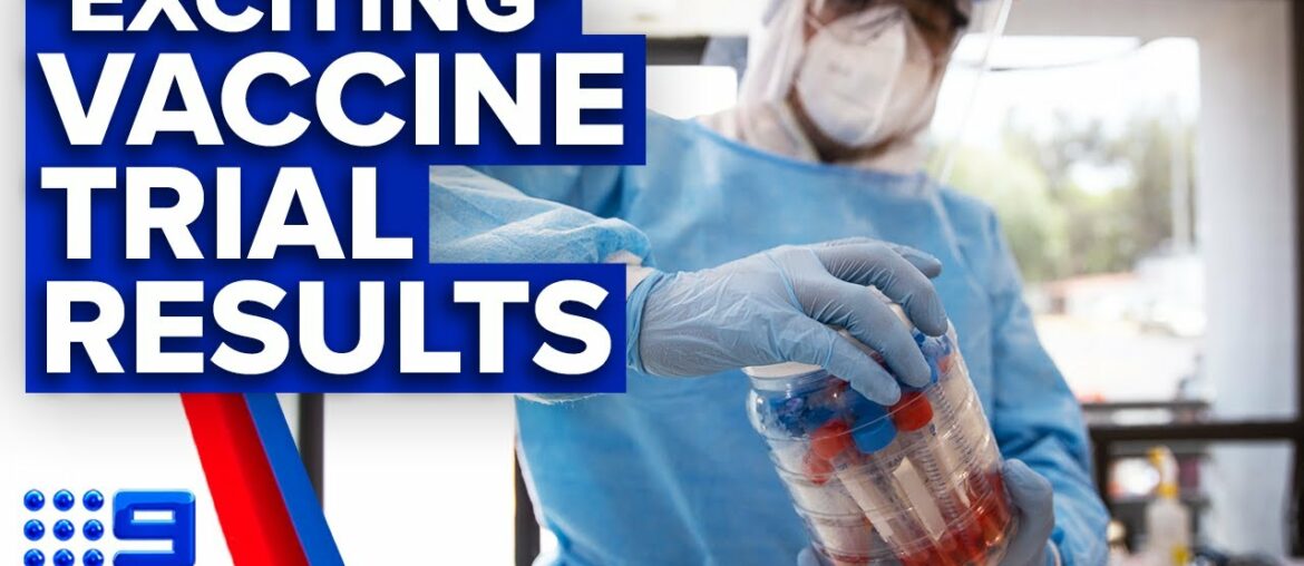 Coronavirus: 'Exciting' results from Moderna COVID-19 vaccine trial | 9 News Australia