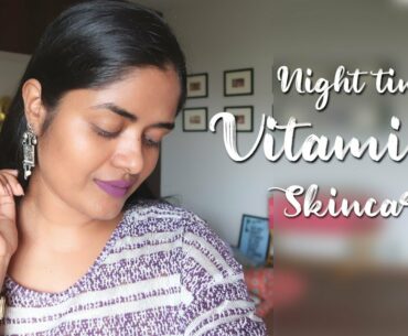 Night Time Vitamin C Skincare Routine || Lock Down Skincare