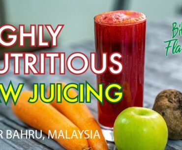 IMMUNE BOOSTER JUICE Recipe (Carrot, Green Apple & Beetroot)  |  DETOX