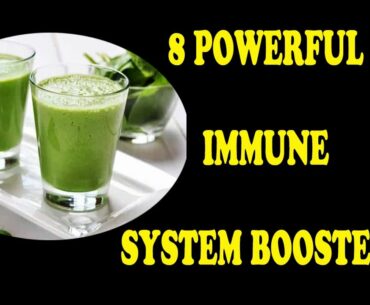 8 Powerful Immune System Boosters