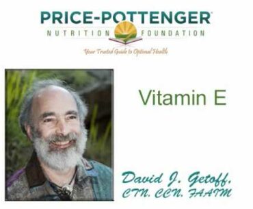 David Getoff on vitamin E and its ability to reduce cancer