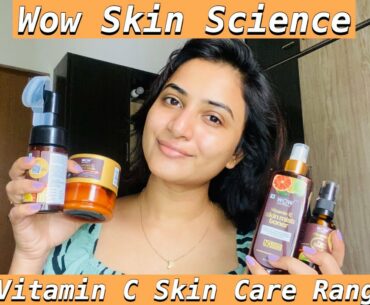 Wow Skin Science - Vitamin C skin care range of products genuine review #JananiAshokkumar