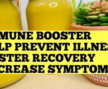 IMMUNE BOOSTER RECIPE -LIFE CHANGING REMEDY #covid19 #flu #covid_19