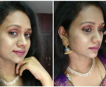 STEP BY STEP LOCKDOWN GUEST MAKEUP LOOK|IN TAMIL|BEGINNERS MAKEUP TUTORIAL