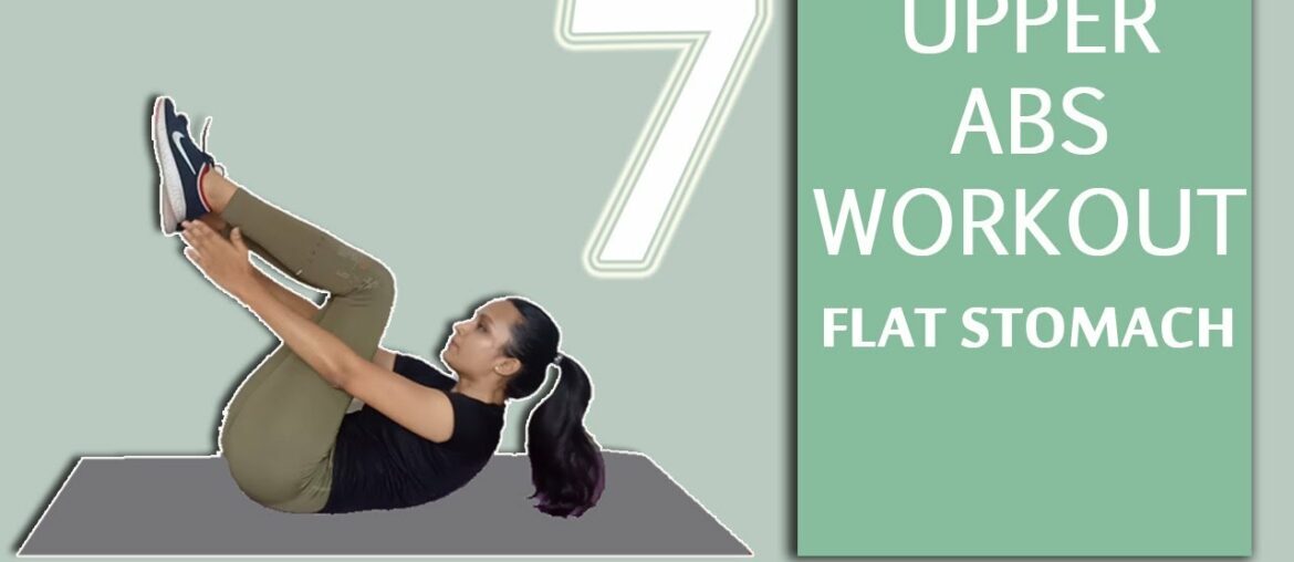 UPPER ABS WORKOUT | FLAT STOMACH WORKOUT | No Equipments Needed | Abs Blast | Intense |