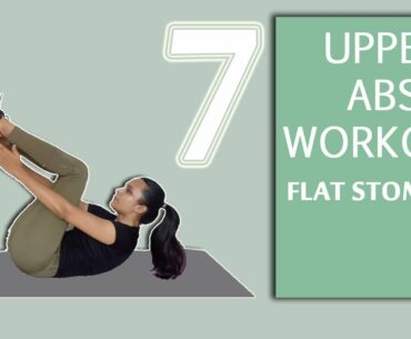 UPPER ABS WORKOUT | FLAT STOMACH WORKOUT | No Equipments Needed | Abs Blast | Intense |