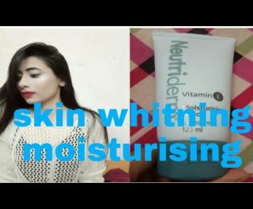 Neutriderm vitamin E Moisturising Lotion Honest Review
