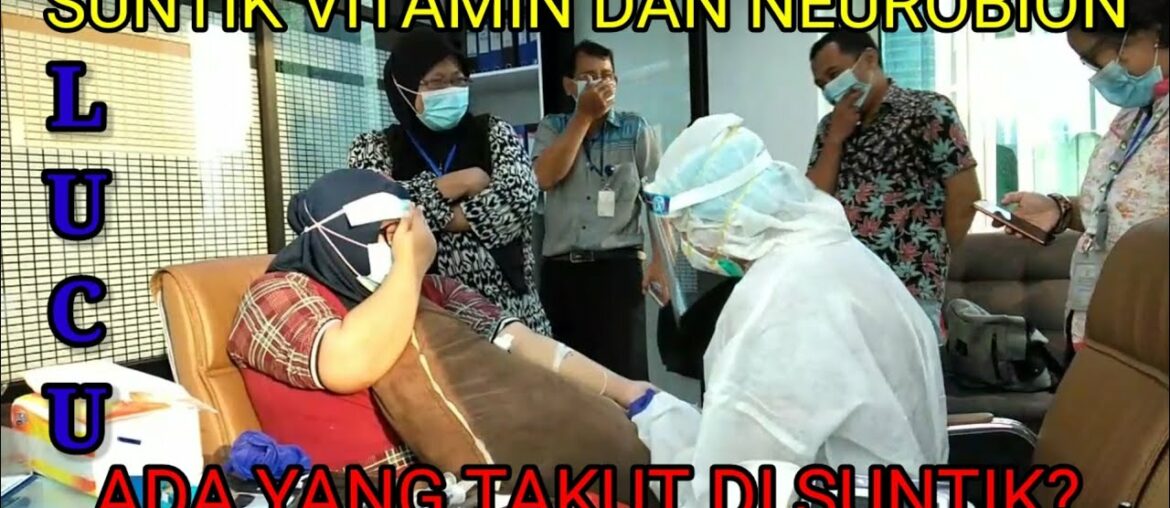 Suntik Vitamin C dan Neurobion di tempat kerja