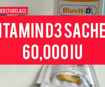 Vitamin D3 sachet 60,000 IU RISE D3 SACHET kitna helpful hai ye