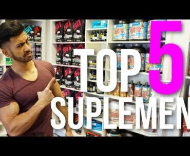TOP 5 SUPLEMEN FITNESS YANG PALING BERMANFAAT!