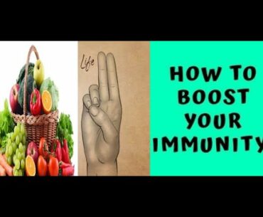 How to boost your immunity (tamil)
